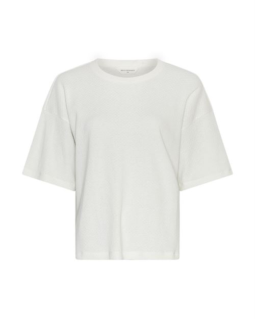 MSCH COPENHAGEN T-SHIRT, MSCHLINEA TEE, EGRET